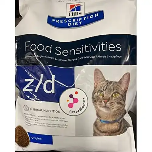 Katzenfutter für sensible Katzen von Hill’s Prescription Diet Feline z/d