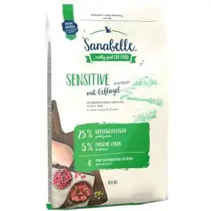 Katzenfutter sensitive sanabelle sensitive mit gefluegel