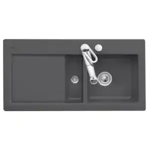 Keramikspuele villeroy boch subway 60 graphit 6712 02 i4