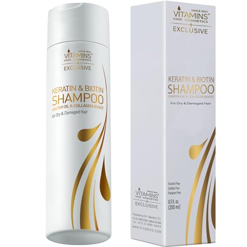 Keratin-Shampoo VITAMINS hair cosmetics Keratin Shampoo