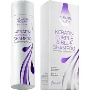 Keratin shampoo vitamins hair cosmetics vitamins silber