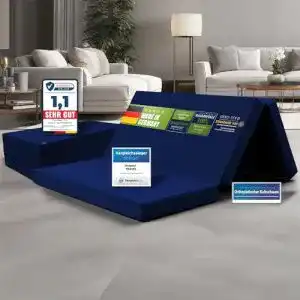Klappmatratze 120x200 shogazi 12 cm gaestematratze klappbar