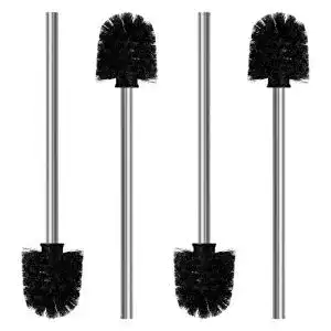 Klobuerste nirox 4er set n schwarz wc buersten mit 8 cm durchmesser