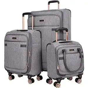Kofferset weichschale kensie hudson softside 3 teiliges spinner