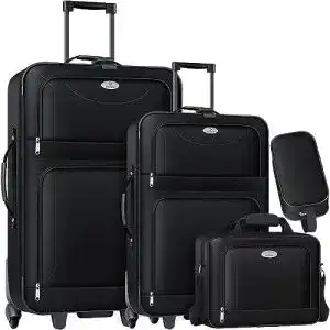 Kofferset weichschale kesser 4tlg trolley kofferset reisekoffer