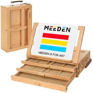 Kofferstaffelei meeden grosse verstellbare kuenstler tischstaffelei
