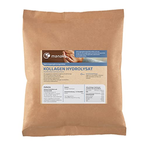 Kollagenhydrolysat manako Kollagen Hydrolysat (Collagen) Pulver - kollagenhydrolysat manako kollagen hydrolysat collagen pulver