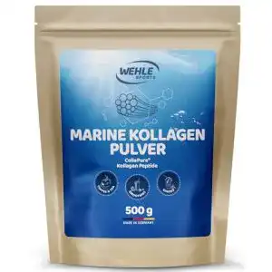 Kollagenhydrolysat wehle sports marine kollagen pulver 500g