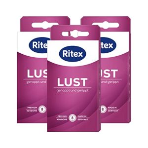 Kondome mit Noppen Ritex LUST Kondome Genoppt und gerippt