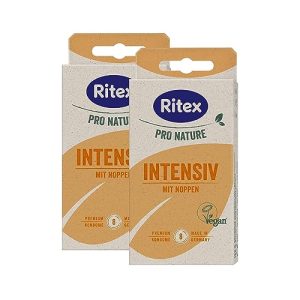 Kondome mit Noppen Ritex Pro Nature Intensiv Kondome