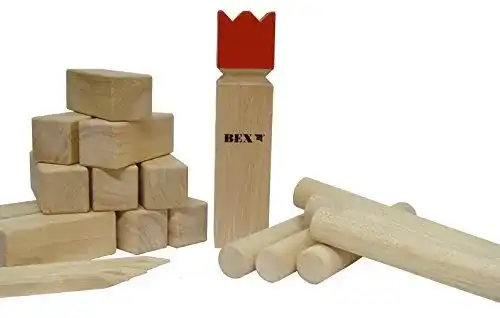 Kubb Bex Sport Bex 07710 – Original Red King Spielset