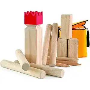 Kubb carromco 7710 wikinger schach classic