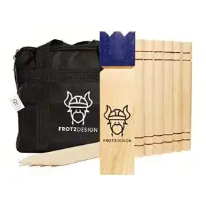Kubb frotzdesign das premium wikingerspiel