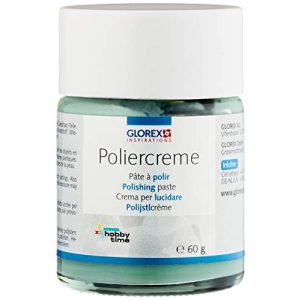 Kunststoff-Politur Glorex Poliercreme 60 g, Mehrere Elemente
