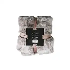 Kuscheldecke jilda tex wohn felloptik rabbit deluxe 750 gsm