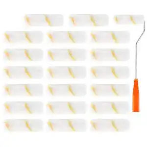 Lackierwalzen ledoo farbwalzen 20pcs 10cm farbroller mini