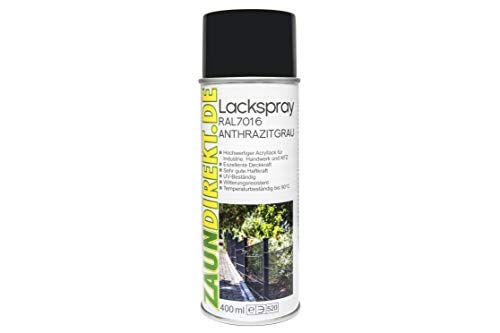 Lackspray Zaundirekt RAL 7016 Spraydose 400ml – Anthrazit Grau