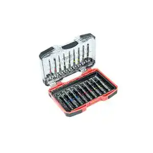 Lange bits connex bit set 18 teilig aus silizium molybdaen stahl