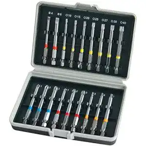 Lange bits hm muellner werkzeuge hm muellner bit set 18 teilig
