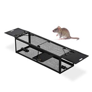 Lebendfalle Relaxdays, für Mäuse & Ratten, tierfreundlich