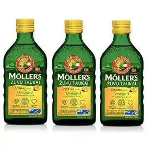 Lebertran moellers moellers omega 3 zitronefluessigkeit 250ml
