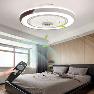 LED-Deckenventilator HYKISS LED Fan Deckenleuchte Moderne