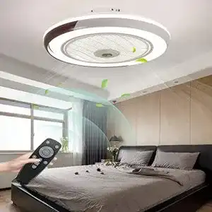 Led deckenventilator hykiss led fan deckenleuchte moderne