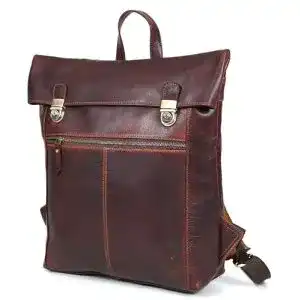 Lederrucksack corno doro premium anti diebstahl rucksack