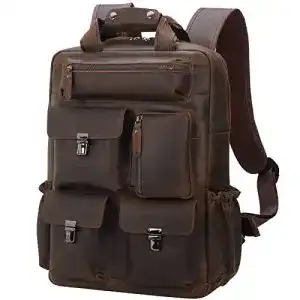 Lederrucksack tiding rucksack herren leder rucksack 156 zoll