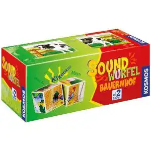 Lernspielzeug ab 2 jahre kosmos 697365 soundwuerfel bauernhof