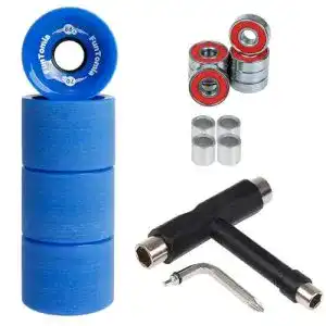 Longboard rollen funtomia 4 stueck longboard skateboard rollen 1