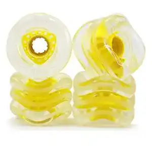 Longboard rollen wheels shark dna 72mm 78a 4er set