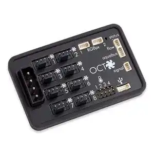 Lueftersteuerung aqua computer octo fuer pwm luefter