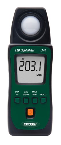 Luxmeter EXTECH LED-, 1 Stück, LT40