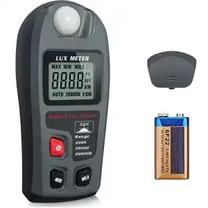 Luxmeter neoteck digital photometer 20000 fc 200000