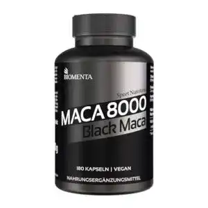 Maca kapseln biomenta maca 8000 180 maca kapseln