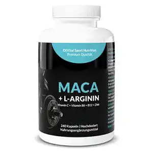 Maca kapseln exvital maca kapseln 1000 mg l arginin 1800 mg