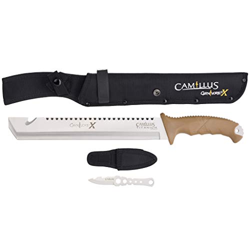 Machete Camillus Carnivore X, inklusive Werkzeugmesser