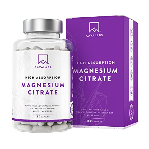 Magnesiumcitrat AAVALABS 2231mg Magnesium Hochdosiert Kapseln
