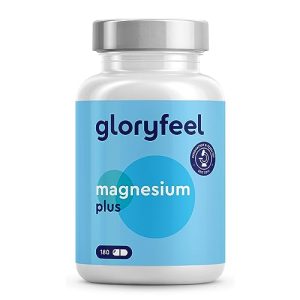 Magnesiumcitrat gloryfeel Premium 1554mg – Mit Vitamin B6 und B12