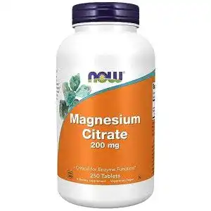 Magnesiumcitrat now foods magnesium citrate 200 mg