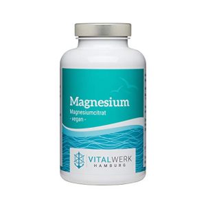 Magnesiumcitrat Vitalwerk Hamburg ® Magnesium – 180 vegane Kapseln