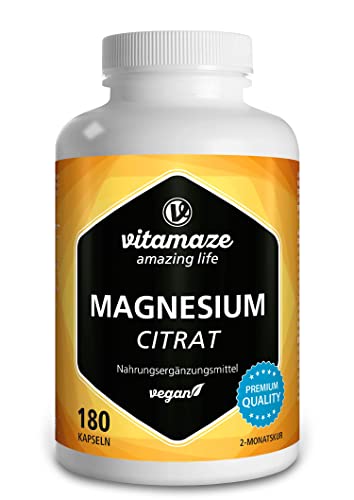 Magnesiumcitrat Vitamaze – amazing life Magnesium-Citrat Kapseln