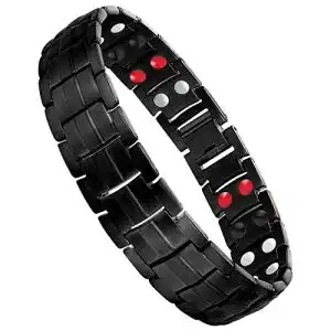 Magnetarmband herren jeracol titanstahl magnet armband