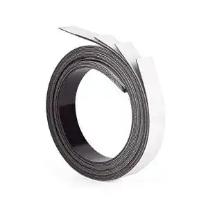 Magnetband ewtshop 5er set magnetbaender in weiss laenge 1 m
