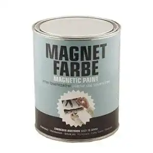 Magnetfarbe milacor fuer innen grau 1 liter