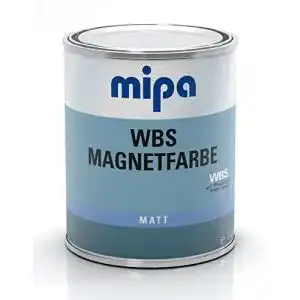 Magnetfarbe mipa wbs 1 liter matt magnethaftend tafel wand