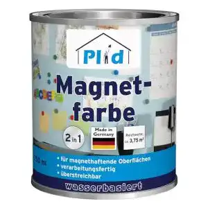 Magnetfarbe plid extra stark anthrazitgrau ueberstreichbar