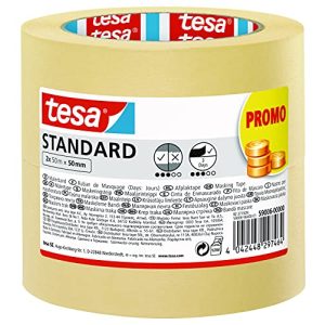 Malerkrepp tesa Malerband Standard – 2er Pack – Malerabdeckband