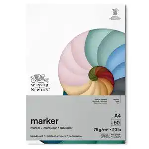 Marker papier winsor newton 6002008 markerpapier im block